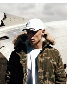 F-6745-Casquette en coton sergé Flexfit (6745) 2